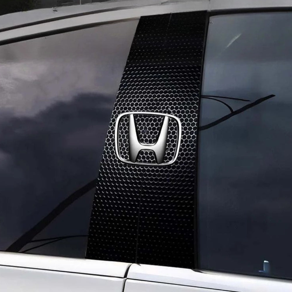2 pegatinas para el parabrisas del coche con el logotipo