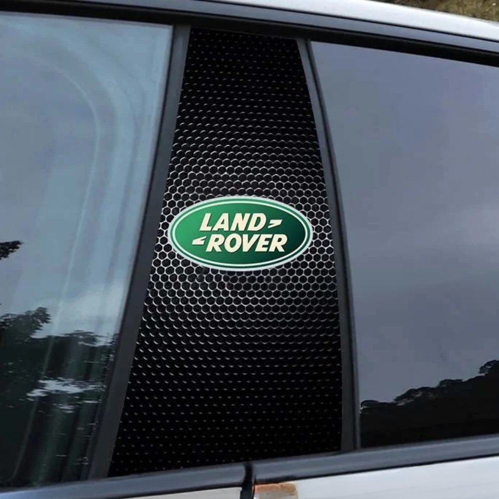 2 pegatinas para el parabrisas del coche con el logotipo