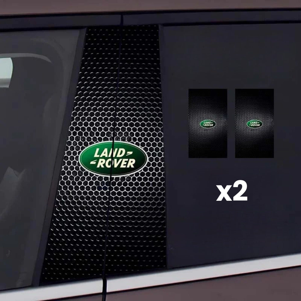 2 pegatinas para el parabrisas del coche con el logotipo
