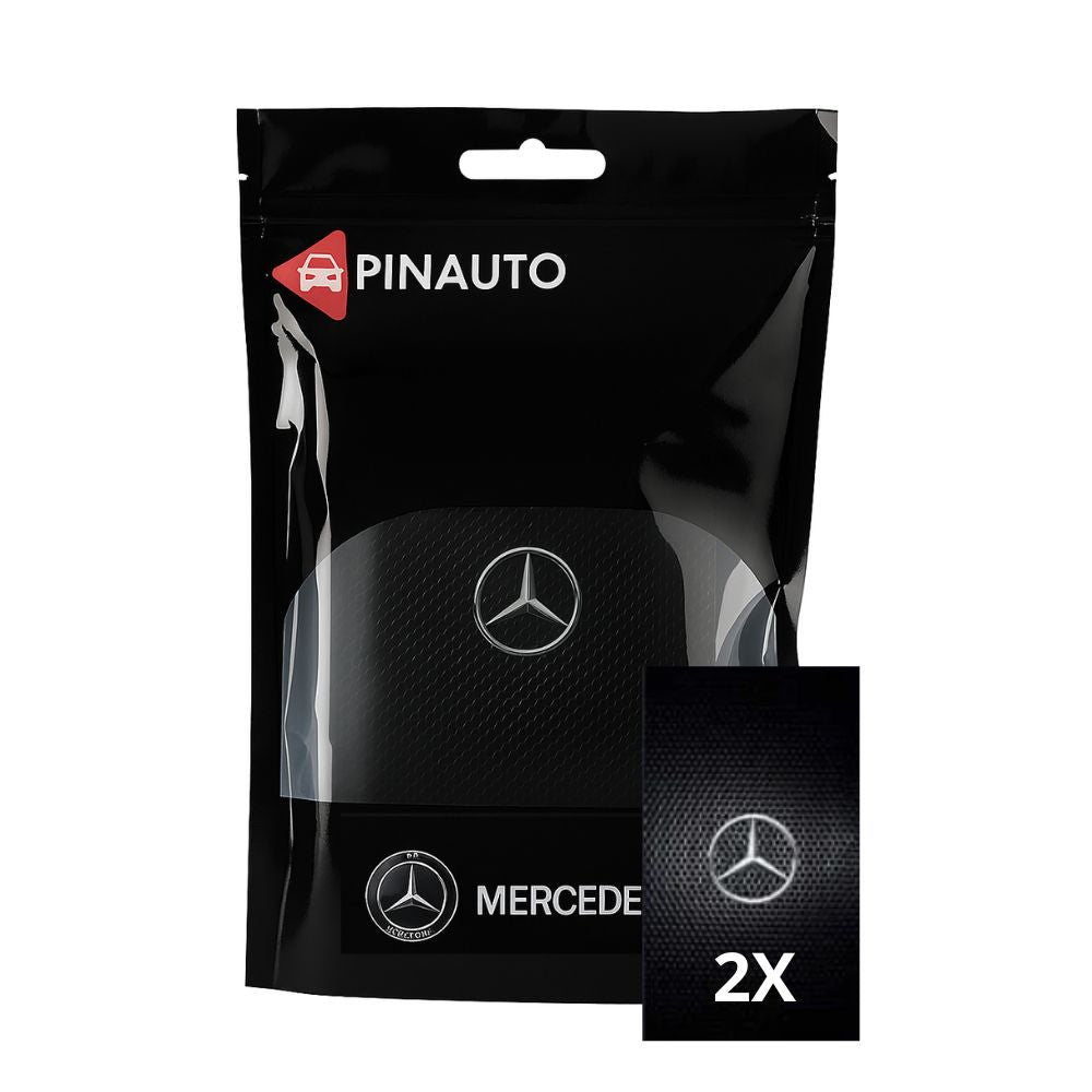 2 pegatinas para el parabrisas del coche con el logotipo