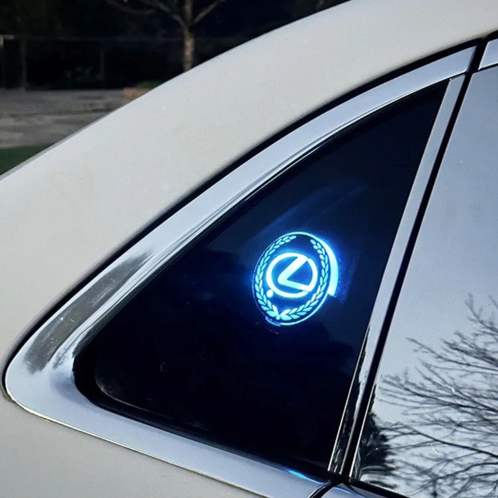 Logotipo LED recargable para coche – Efecto de luz de neón