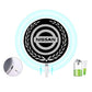 Logotipo LED recargable para coche – Efecto de luz de neón